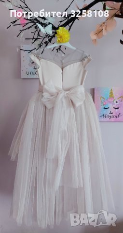 Детска официална рокля,нова, снимка 5 - Детски рокли и поли - 40246615