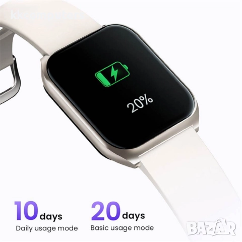 HAYLOU Watch 2 Pro Смарт часовник- 1.85", 100 спорта, мониторинг на нивото на кислород в кръвта и съ, снимка 8 - Смарт часовници - 52533912