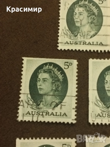 Австралия -Елизабет 1963 г Без Перфорация., снимка 4 - Филателия - 52369877