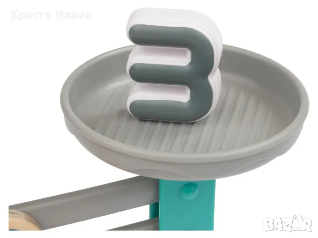 Дървена детска везна с аксесоари Образователна играчка, снимка 6 - Образователни игри - 48907262