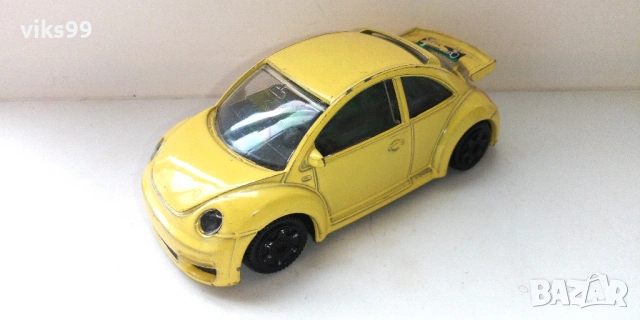 Bburago VOLKSWAGEN New Beetle MADE IN ITALY 1:43, снимка 9 - Колекции - 53096663