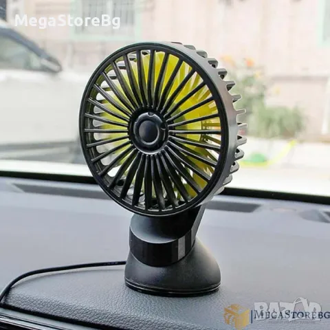 Вентилатор за автомобил PG379 с USB, снимка 3 - Аксесоари и консумативи - 49469707
