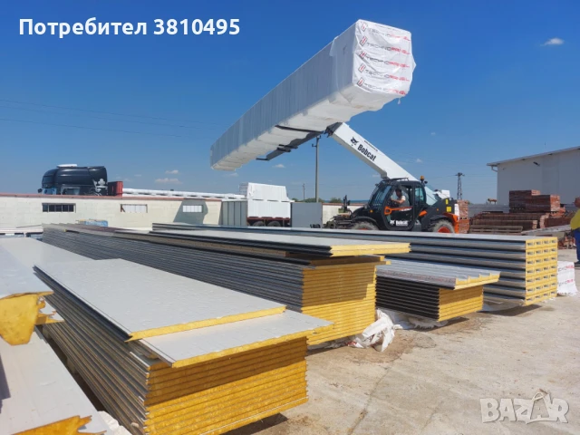 ТЕРМОПАНЕЛИ, САНДВИЧ ПАНЕЛИ - СТЕННИ И ПОКРИВНИ, снимка 2 - Строителни материали - 45742635