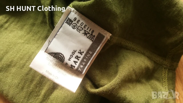 ULVANG T-Shirt 100% Merino Wool размер S / M тениска 100 % Мерино Вълна - 1259, снимка 10 - Тениски - 51093281