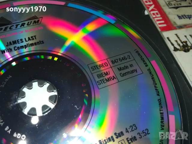 JAMES LAST-ORIGINAL CD-ВНОС GERMANY 2802251058, снимка 12 - CD дискове - 49310971