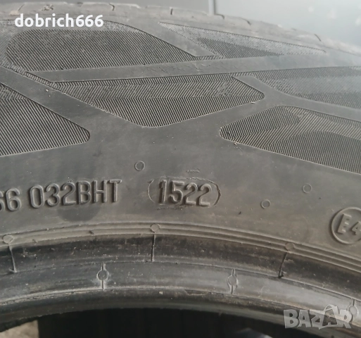 215/60/17 летни гуми Continental DOT1522, снимка 5 - Гуми и джанти - 52746629