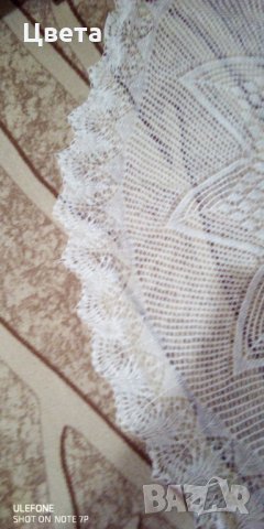 Плетена покривка , снимка 2 - Декорация за дома - 32921010