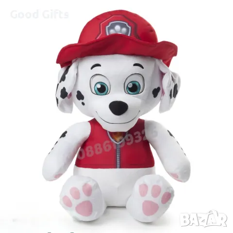 Голяма плюшена играчка Пес Патрул Чейс, Маршал, Роки, Скай, снимка 7 - Плюшени играчки - 47268155