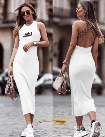 рокли louis vuitton , снимка 2 - Рокли - 50627093