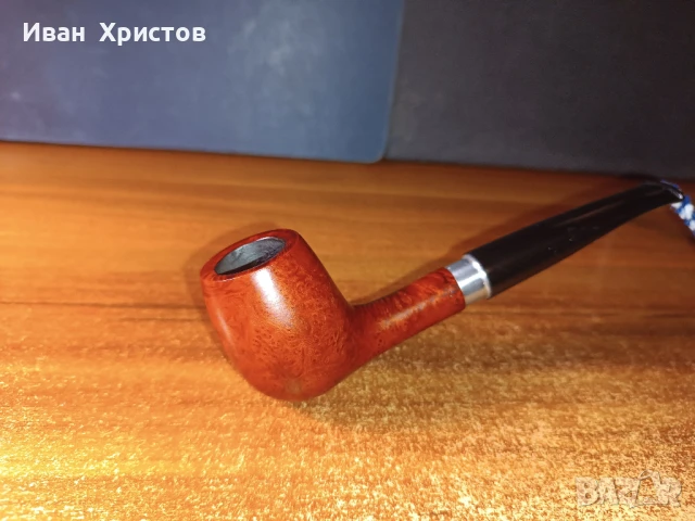 Лула от Олександр Антоненко - Билярд, красива, ръчно направена лула, като НОВА!!! , снимка 9 - Лули - 50496749