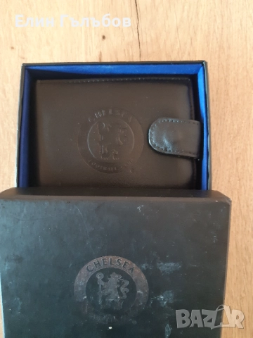 Портфейл на Челси, естествена кожа и чисто нов в кутия, снимка 8 - Портфейли, портмонета - 52943996