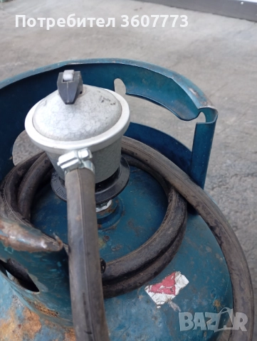 Бутилка газова 27л , 10 кг за газ пропан бутан с вентил и маркуч, снимка 3 - Други стоки за дома - 52881685