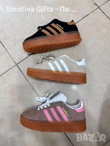 Дамски маратонки Adidas Gazelle в 3 цвята