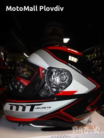 MT Helmets Targo Interact пистова каска различни разцветки, снимка 6 - Аксесоари и консумативи - 49290029
