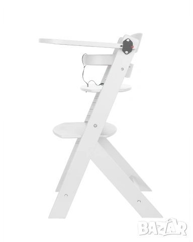 Дървен стол за храненe Nordy White С БЕЗПЛАТНА ДОСТАВКА , снимка 4 - Столчета за хранене - 53596113