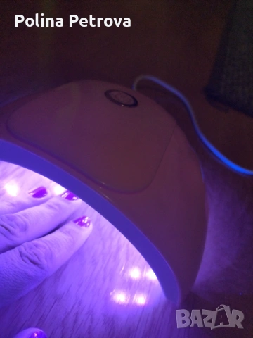 Мини лампа/печка  за нокти, снимка 5 - Продукти за маникюр - 53030603
