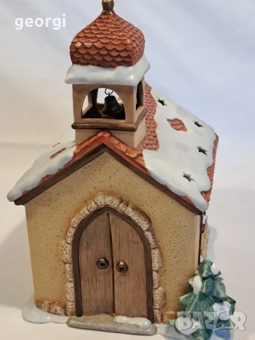 порцеланова коледна църква Goebel  6/6, снимка 4 - Декорация за дома - 47326894