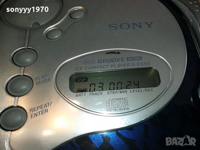 SONY D-ES55 DISCMAN ESP2-MADE IN JAPAN, снимка 10 - MP3 и MP4 плеъри - 28346180