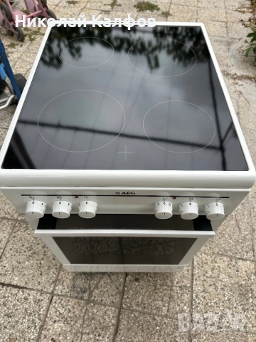 Свободно стояща готварска печка АЕГ/AEG, снимка 8 - Печки, фурни - 51946871