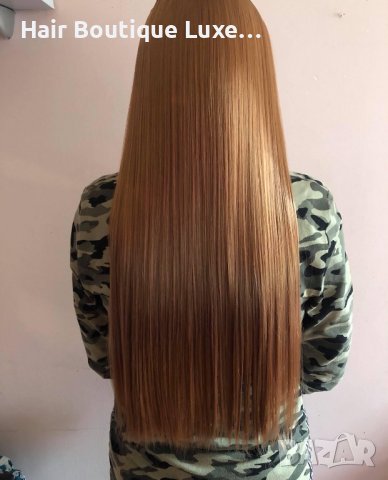 Екстеншъни / Удължители на треса - 100 грама ❤️, снимка 8 - Аксесоари за коса - 39099672