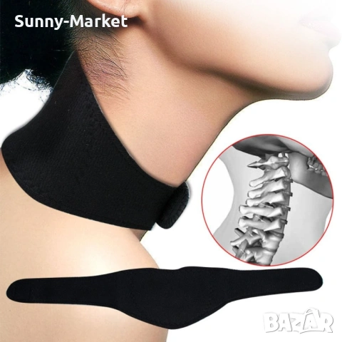 Турмалинова яка за болки във врата, раменете и главата TV251, снимка 2 - Други - 53515709