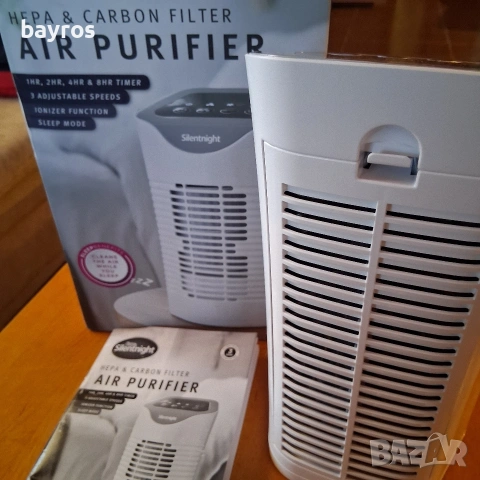 Пречиствател на въздух, йонизатор Silentnight 22W, снимка 9 - Овлажнители и пречистватели за въздух - 53029928