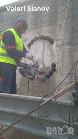 Диамантено пробиване и Ръчно рязане на Армиран бетон, снимка 3 - ВиК услуги - 28891819