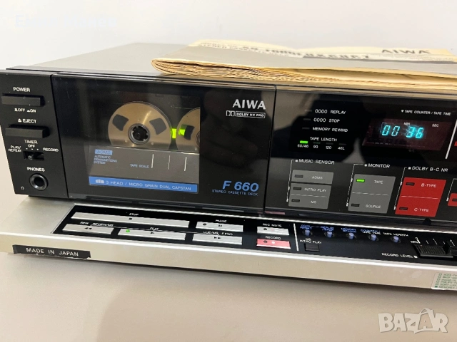 AIWA AD F660 - 3 head deck, снимка 8 - Декове - 53179736