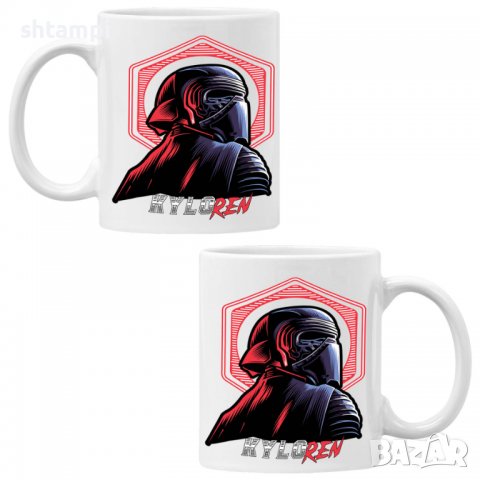 Чаша Star Wars Kylo Ren,Керамична Чаша, Кафе Чай, Игра,Изненада,Подарък,Повод,Празник,Рожден Ден, снимка 6 - Чаши - 38481530