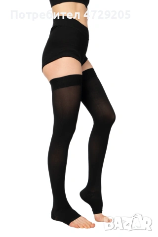 КОМПРЕСИОННИ ЧОРАПИ 7/8 CCL2 С ОТВОРЕНИ ПРЪСТИ(БЕЖОВО)