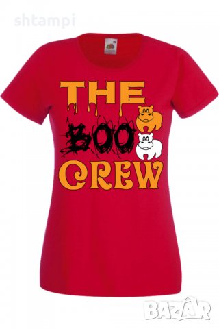 Дамска тениска The Boo Crew 2,Halloween,Хелоуин,Празник,Забавление,Изненада,Обичаи,, снимка 4 - Тениски - 38144218