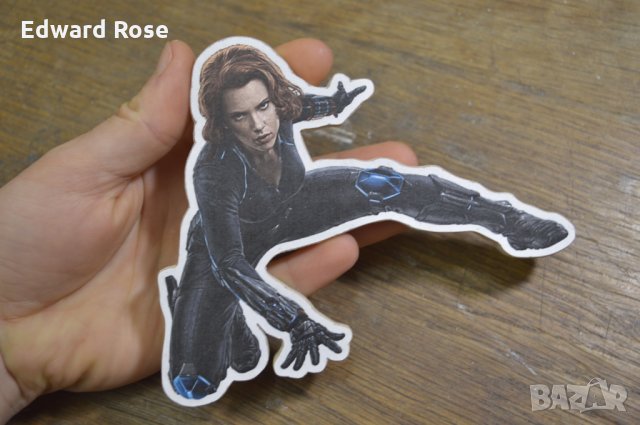 Плоска Фигурка Black Widow, снимка 1