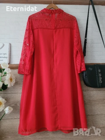 Официална червена рокля DOROTHY PERKINS , снимка 10 - Рокли - 50634720