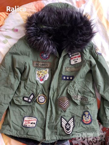 Zara зимно яке парка Уникално!, снимка 3 - Якета - 44032245