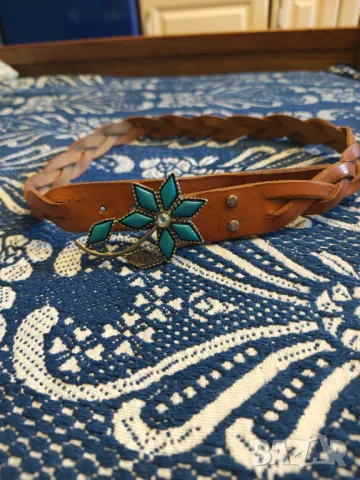 Колан естествена кожа ръчна изработкаразпродажба 