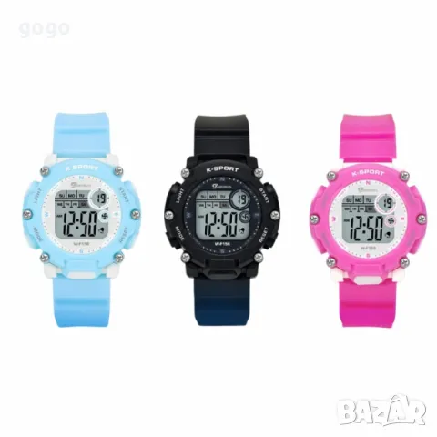 Детски дигитален спортен часовник K-SPORT WF156