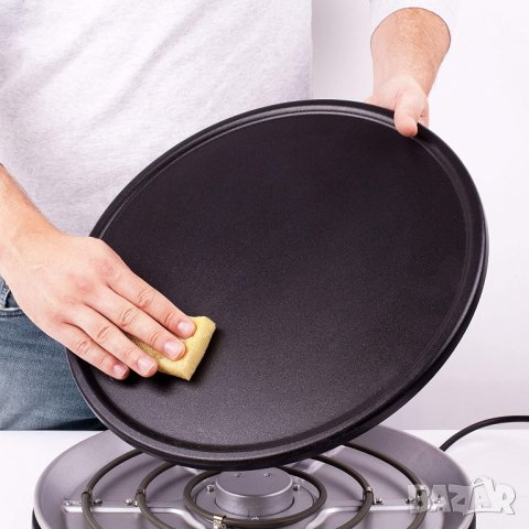 Duronic PM152 Crepe Maker | 1500 вата | с 37 см незалепваща плоча, снимка 7 - Гофретници - 40057904