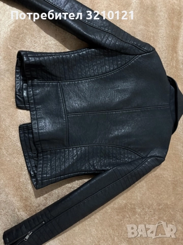 Дамско кожено яке , снимка 5 - Якета - 52776327