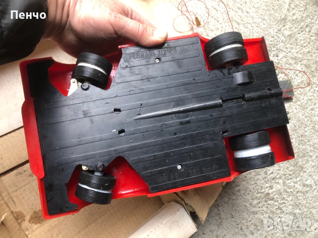 стара кола с дистанционно - FERRARI 312 PB - PIKO - DDR , снимка 9 - Антикварни и старинни предмети - 46382826