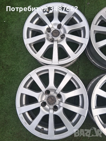 Алуминиеви джанти 4×100 6.5J ×15 ет38 ц.57.1мм PLATIN , снимка 3 - Гуми и джанти - 52679176