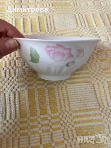 Купички порцеланови -  3 вида, снимка 6 - Чинии - 49748864