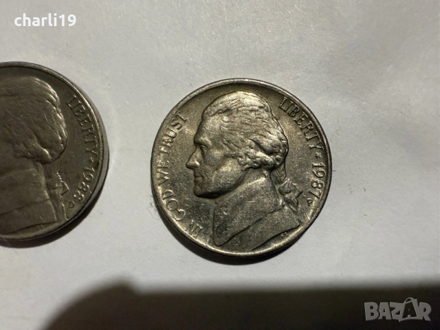 4 американски монети , снимка 6 - Нумизматика и бонистика - 53344354