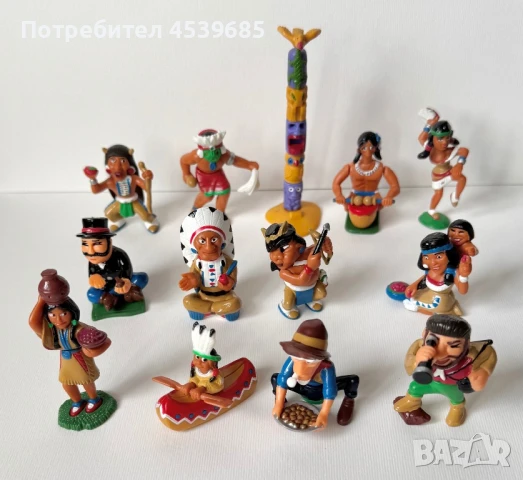 Киндер играчки  “В долината на трапери и индианци” 1998, снимка 1