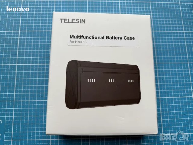 GoPro Hero 13 бързо зарядно за 3 батерии