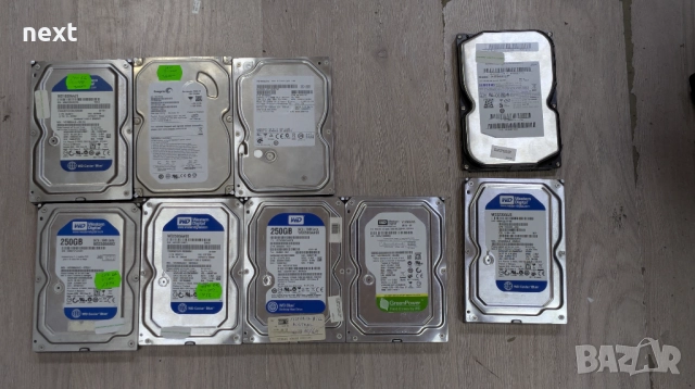 320GB, 250GB, 160GB, 80GB HDD 3.5" хард диск за настолен компютър + Гаранция