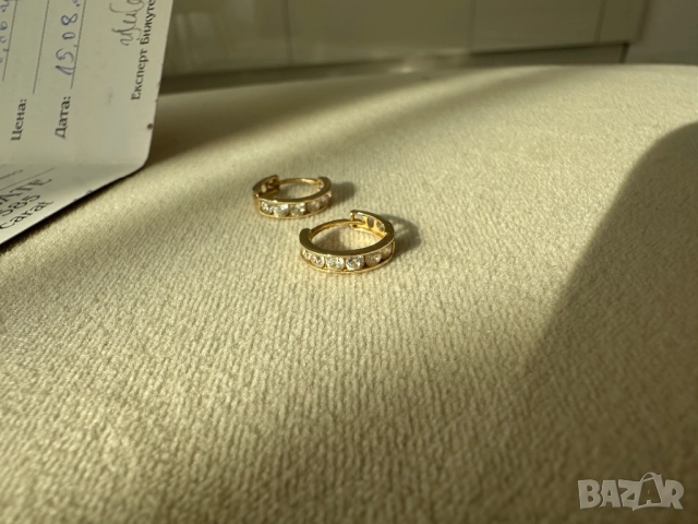 Златни обеци, снимка 11 - Обеци - 52107517