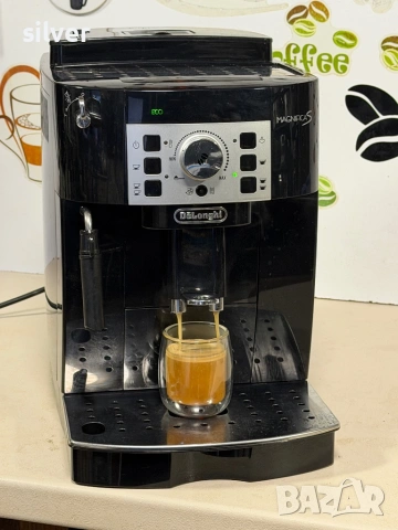Кафемашина кафе автомат delonghi magnifica S с гаранция