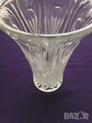 Продавам голяма кристална ваза , снимка 2 - Вази - 26763972