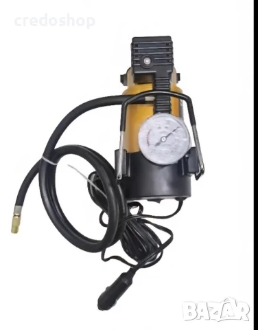 Компресор с един цилиндер 150 PSI, 12V, 15A, към запалката на колата, снимка 2 - Аксесоари и консумативи - 51088926