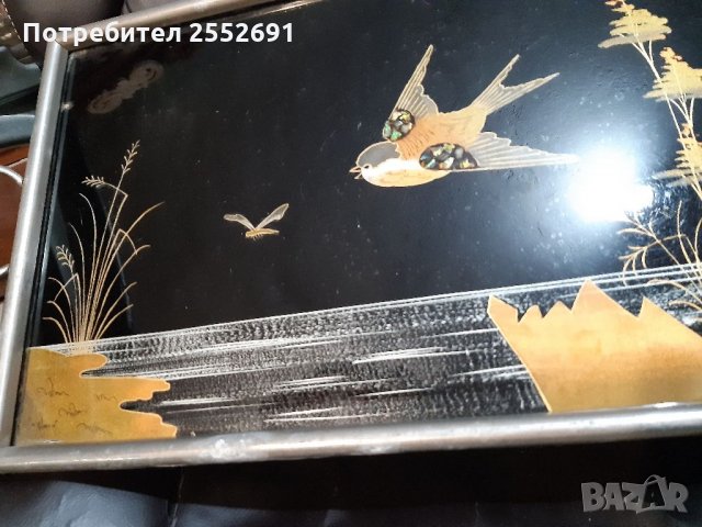 Поднос, снимка 2 - Антикварни и старинни предмети - 32981273